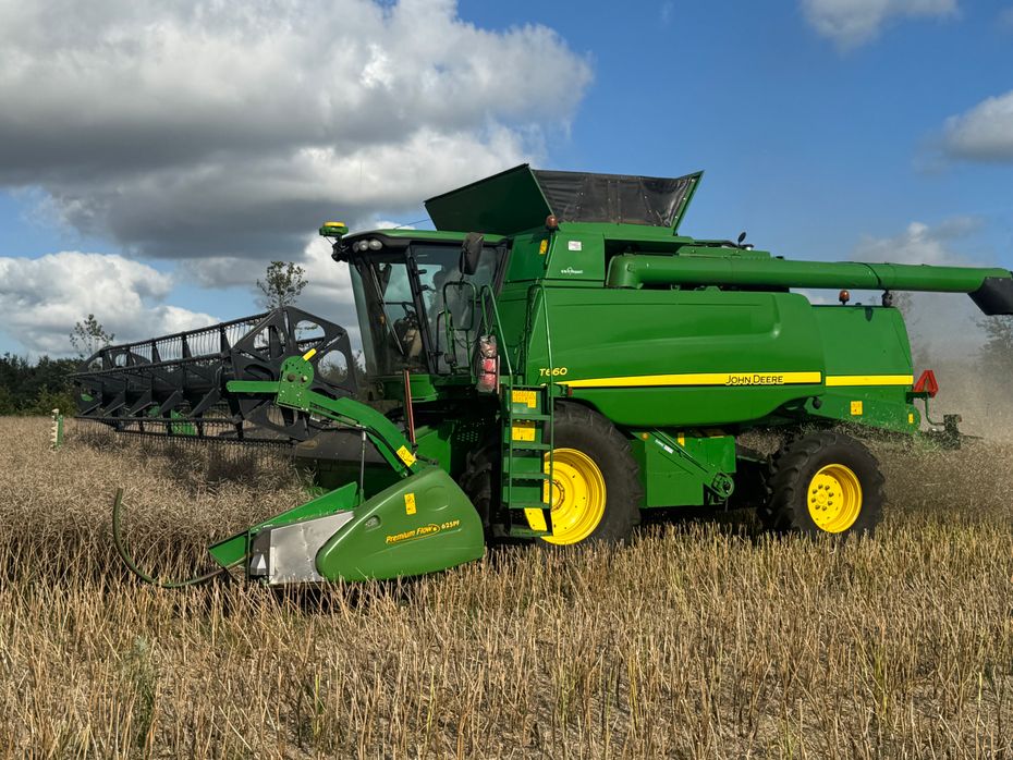 John Deere T660 4wd & Powerflow skærbord, autotrac ready - Høstmaskiner - Mejetærskere - 23