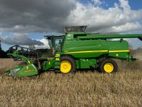 John Deere T660 4wd & Powerflow skærbord, autotrac ready - Høstmaskiner - Mejetærskere - 22