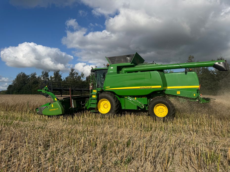 John Deere T660 4wd & Powerflow skærbord, autotrac ready - Høstmaskiner - Mejetærskere - 20