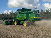 John Deere T660 4wd & Powerflow skærbord, autotrac ready - Høstmaskiner - Mejetærskere - 10