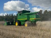 John Deere T660 4wd & Powerflow skærbord, autotrac ready - Høstmaskiner - Mejetærskere - 12