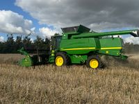 John Deere T660 4wd & Powerflow skærbord, autotrac ready - Høstmaskiner - Mejetærskere - 7