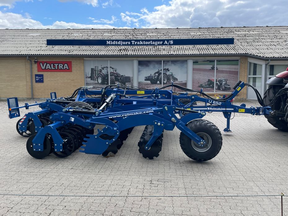 Rolmako U-652 HP 6 mtr. Bugseret - Harver - Tallerkenharver - 14