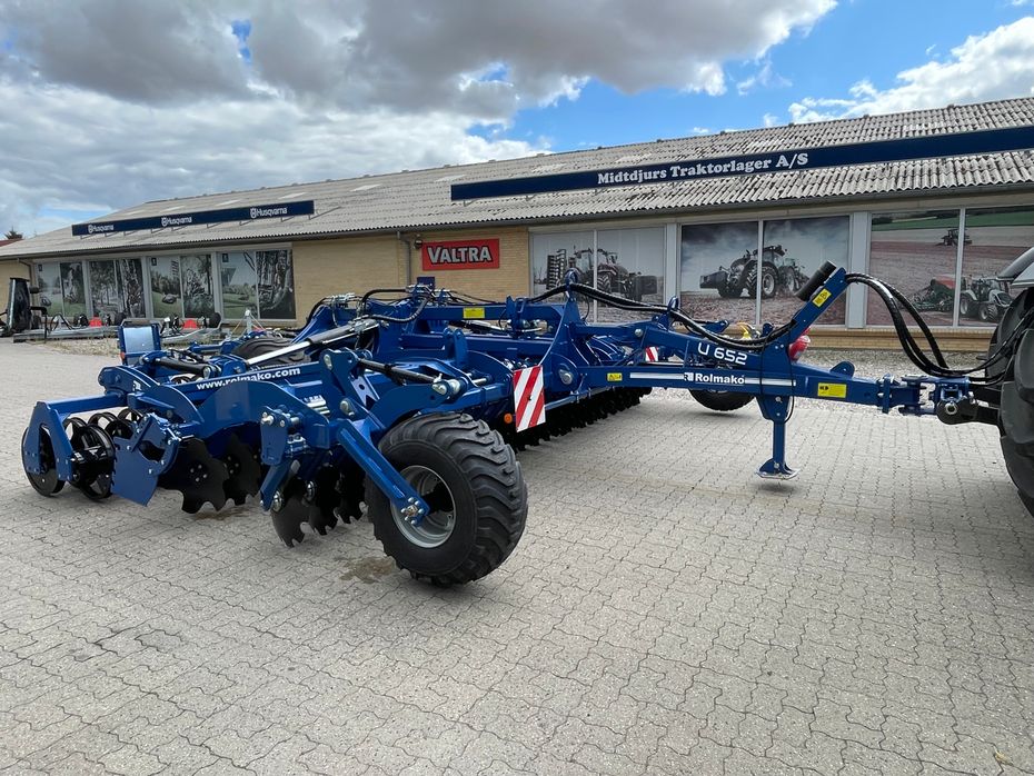 Rolmako U-652 HP 6 mtr. Bugseret - Harver - Tallerkenharver - 15