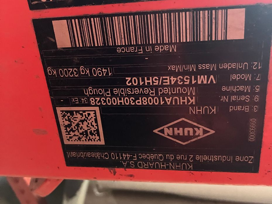 Kuhn Vari-Master 153 - Plove - Vendeplove - 6