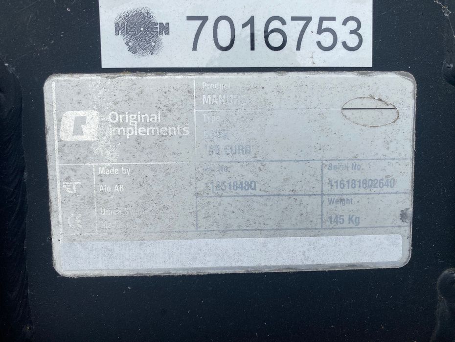 ALO Gødningsgreb 150cm - Traktor tilbehør - Frontlæssere - 2