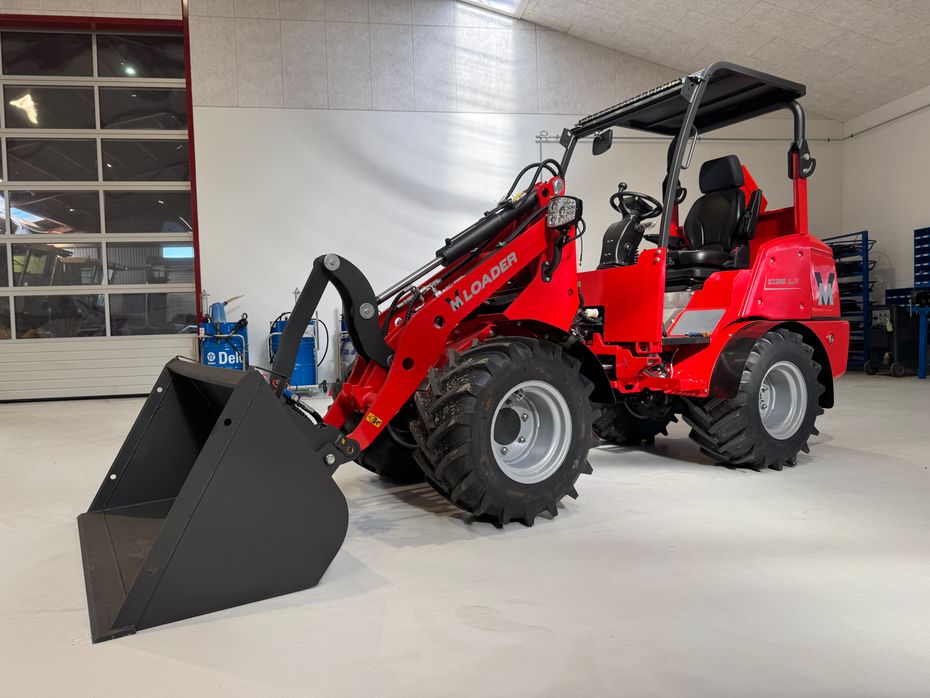 VM Loader 1036LX FABRIKSNY MED SKOVL OG PALLEGAFLER! ÆGTE BESTSELLER! - Læssemaskiner - Minilæssere - 3
