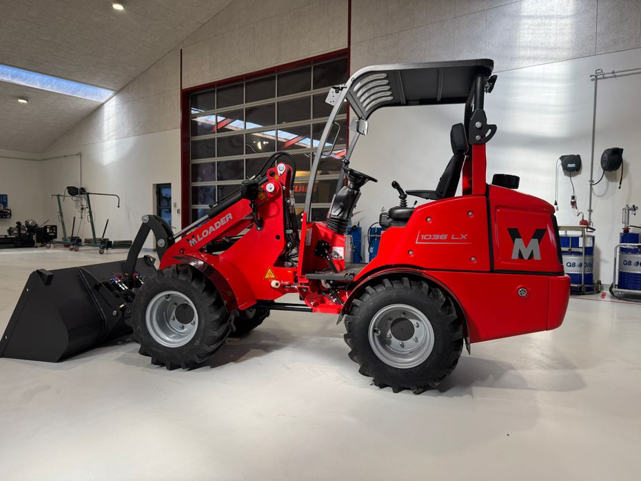 VM Loader 1036LX FABRIKSNY MED SKOVL OG PALLEGAFLER! ÆGTE BESTSELLER! - Læssemaskiner - Minilæssere - 5