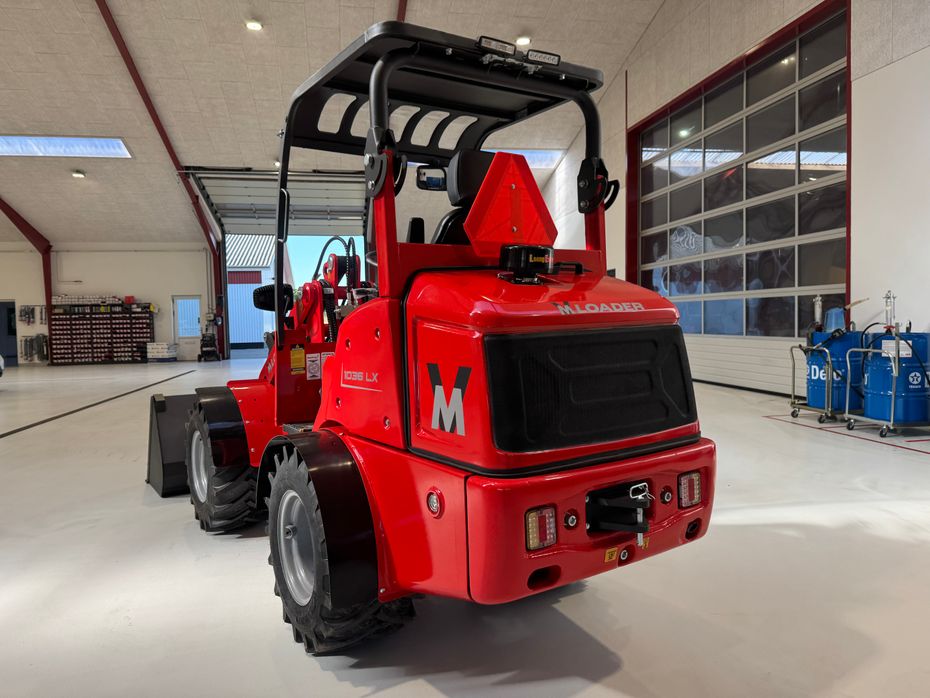 VM Loader 1036LX FABRIKSNY MED SKOVL OG PALLEGAFLER! ÆGTE BESTSELLER! - Læssemaskiner - Minilæssere - 7