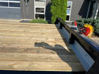 Tyrone 33TLL LANG MODEL med kombi bremser, både luft og hydrauliske bremser. Affjedret træk og affjedret aksler. Med hydrauliske ramper og værktøjskasse - Vogne - Maskintransportvogne - 21