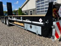 Tyrone 33TLL LANG MODEL med kombi bremser, både luft og hydrauliske bremser. Affjedret træk og affjedret aksler. Med hydrauliske ramper og værktøjskasse - Vogne - Maskintransportvogne - 15