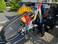 Tyrone 33TLL LANG MODEL med kombi bremser, både luft og hydrauliske bremser. Affjedret træk og affjedret aksler. Med hydrauliske ramper og værktøjskasse - Vogne - Maskintransportvogne - 6