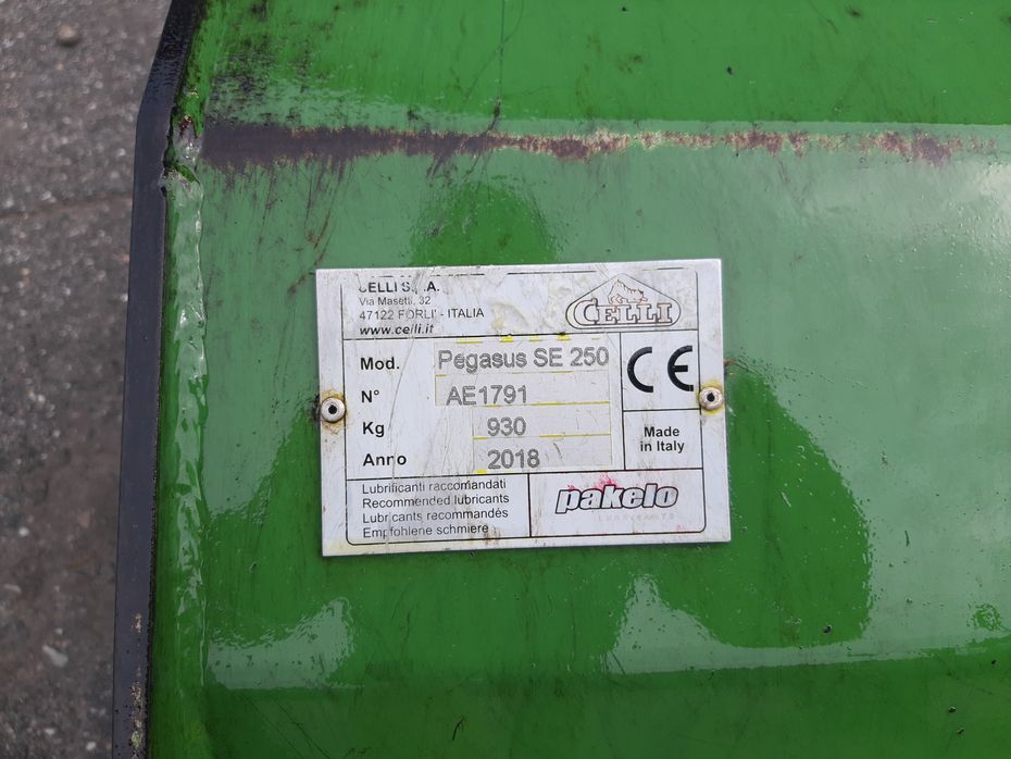 Celli Pegasus SE 250 - Græsmaskiner - Brakslåmaskiner - 6