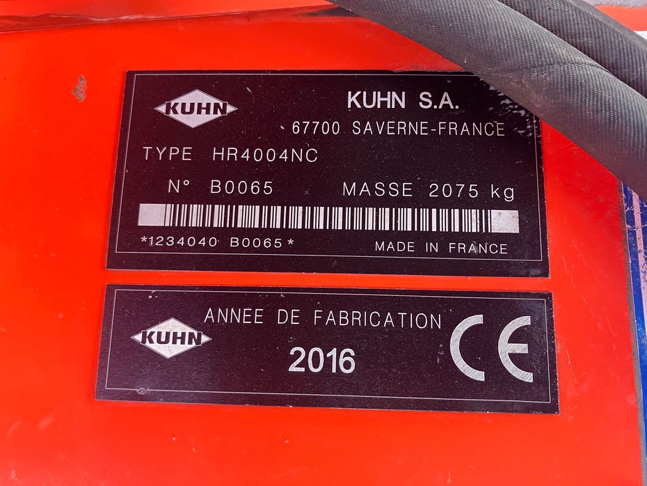 Kuhn 4m HR4004/NC4000 - Harver - Rotorharver - 12