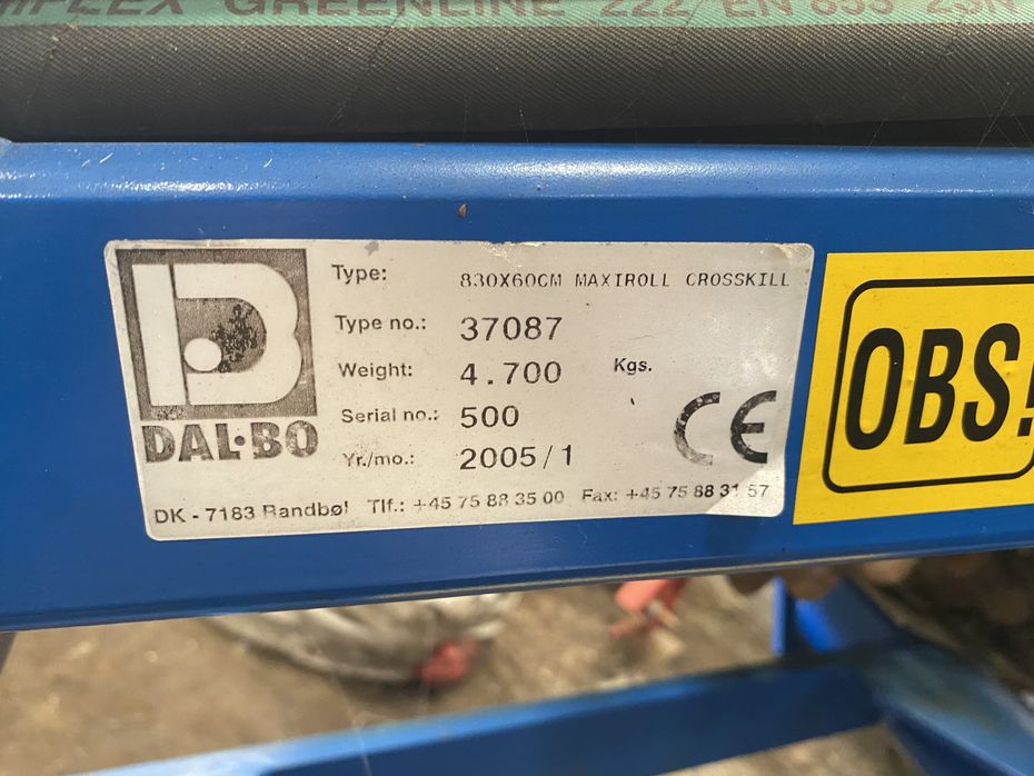 Dalbo Maxiroll 830 - Jordbearbejdning - Tromler - 5