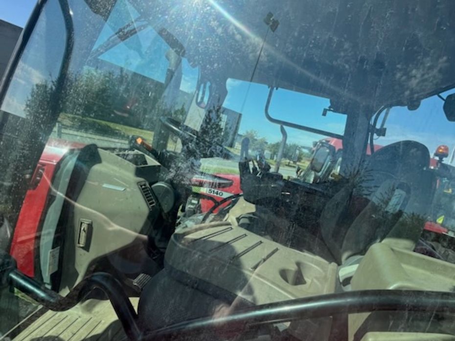 Case IH Maxxum 145 CVX M. Frontlæsserbeslag - Traktorer - Traktorer 4 wd - 13