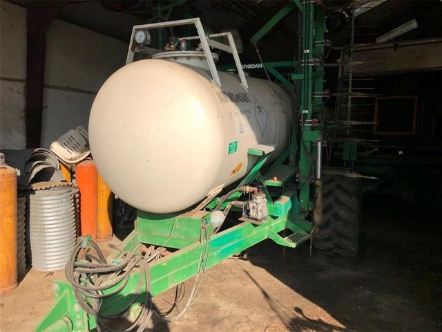 Agrodan Komplet sæt! 7,5 mtr. nedfælder incl. tanktrailer