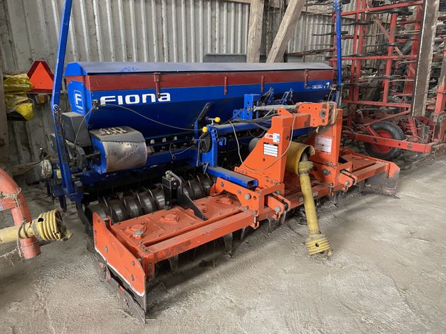 Maschio 3 meter rotorharve med Fiona såmaskine