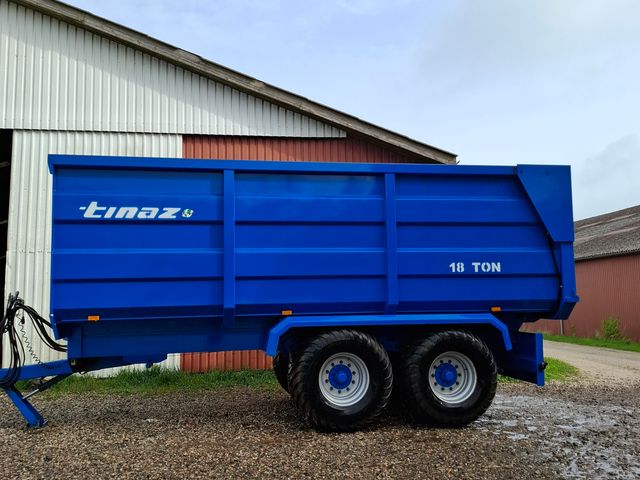 Tinaz 18 tons bagtipvogne