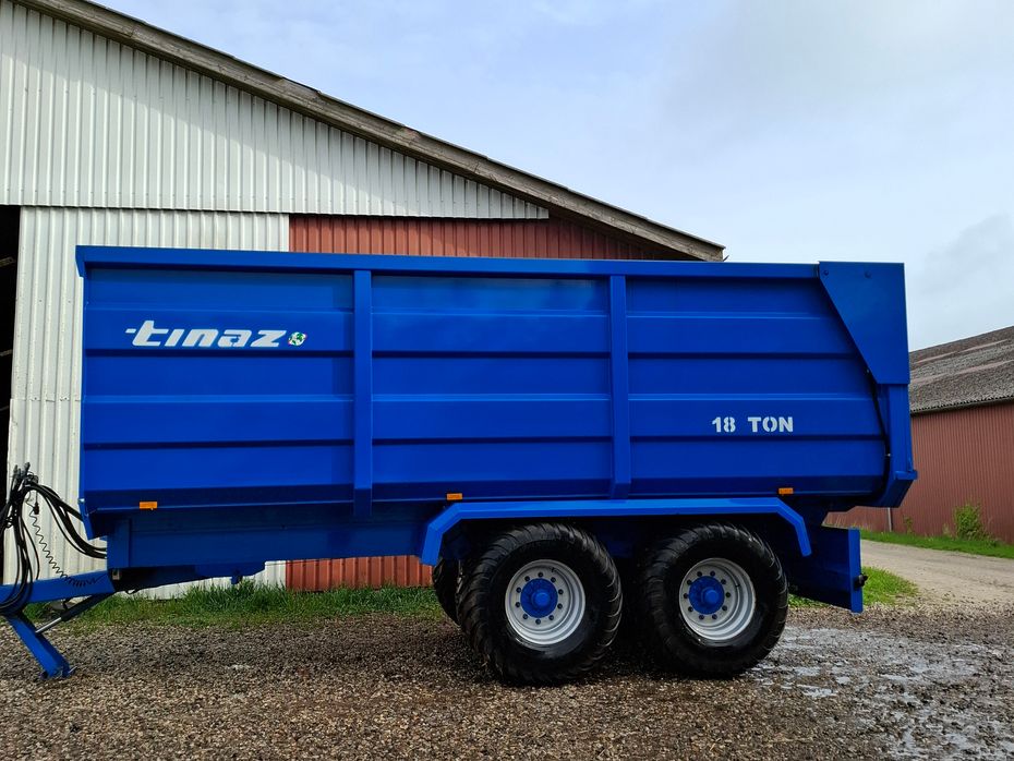 Tinaz 18 tons bagtipvogne - Vogne - Tipvogne - 1