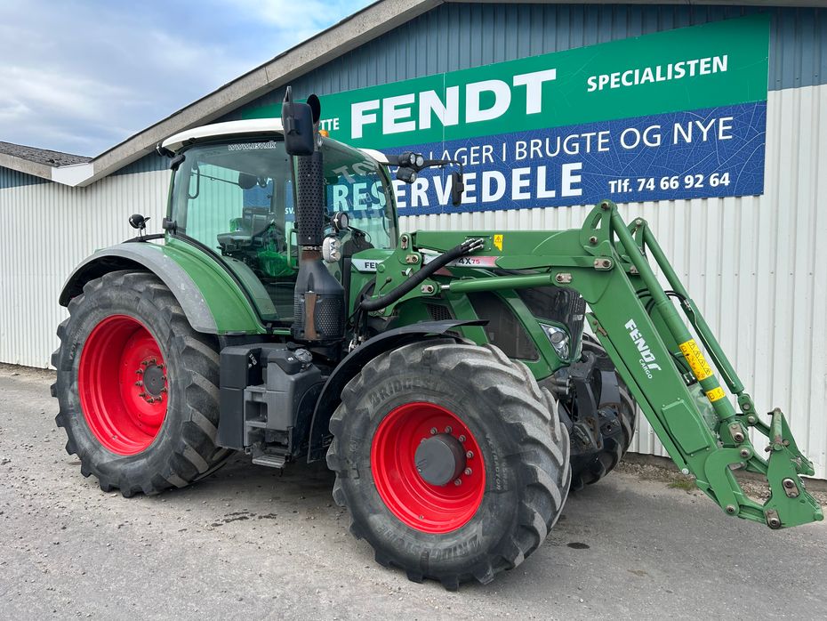 Fendt 722 Vario SCR Profi Med Fendt Frontlæsser 4x75 - Traktorer - Traktorer 4 wd - 4