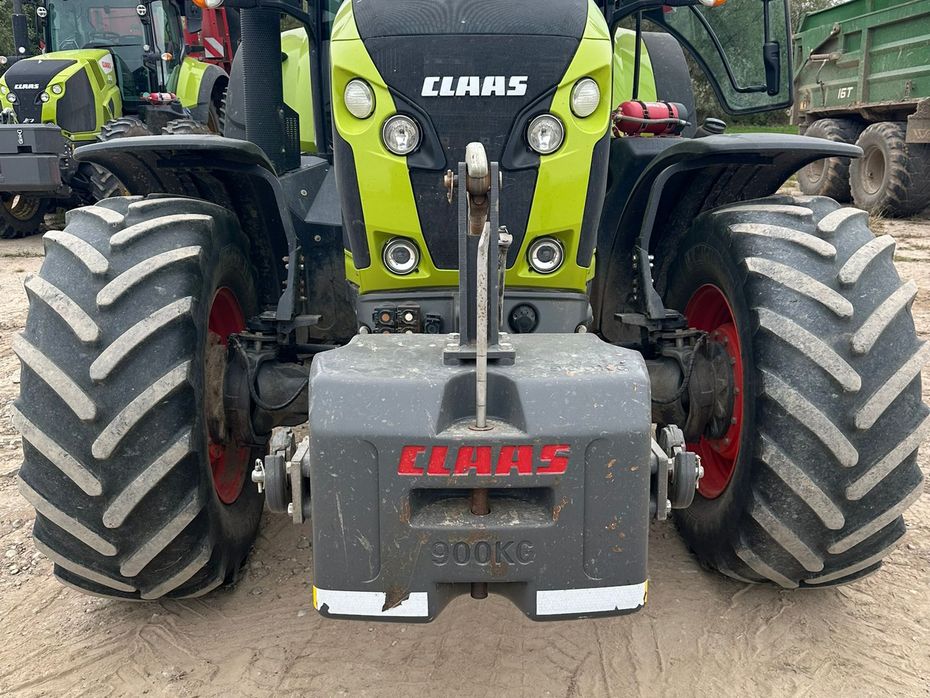 CLAAS AXION 850 Se lige prisen! Front PTO. Hjul og frontvægte. - Traktorer - Traktorer 4 wd - 4