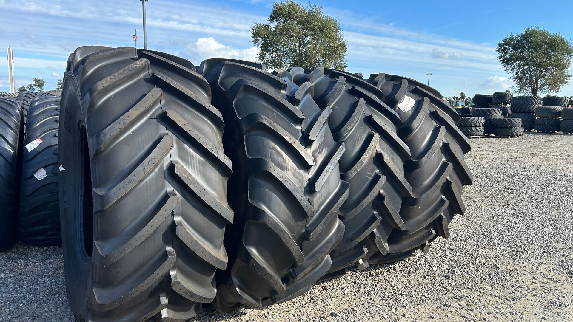 Michelin 800/70R38 Afmontering / demo