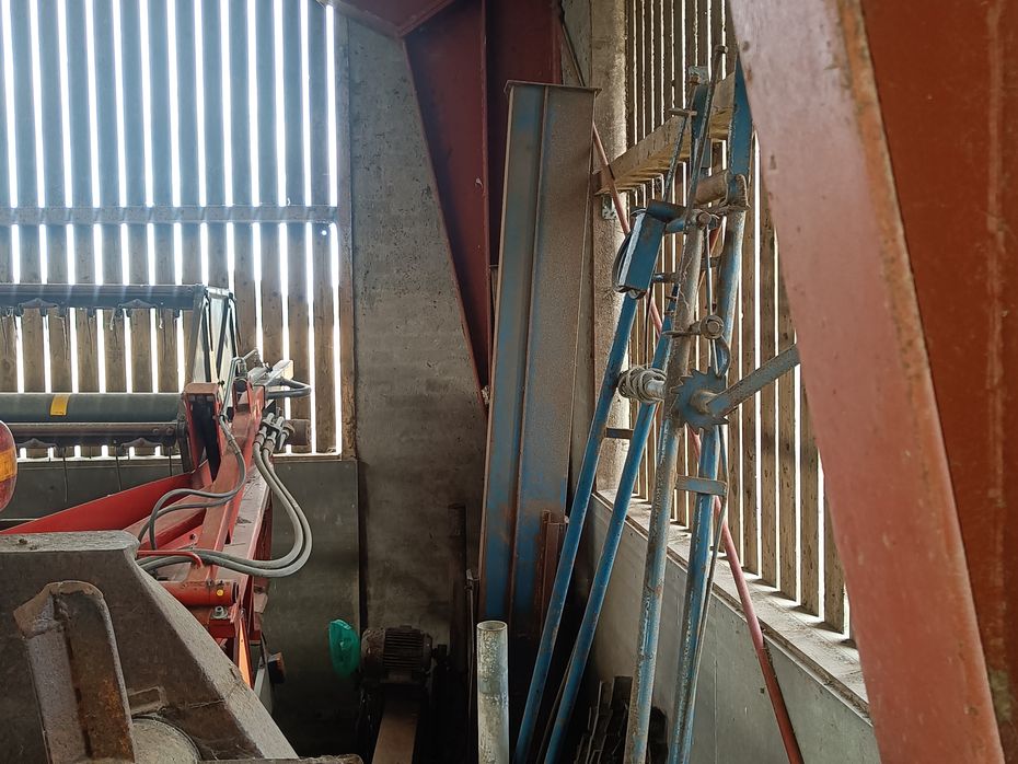 Jema T20   Med kørestativ & 50 cm sidesnegl til hver side - Kornbehandling - Elevatorer - 2