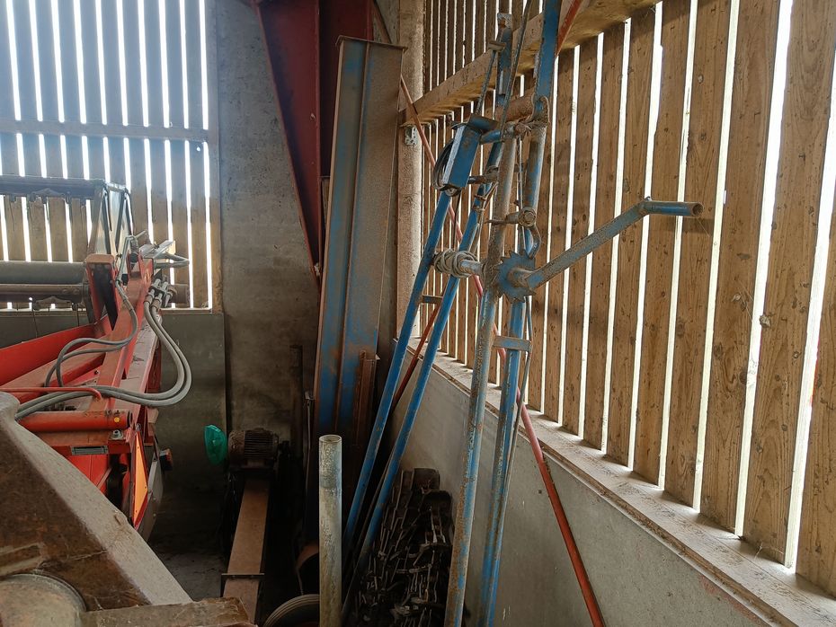 Jema T20   Med kørestativ & 50 cm sidesnegl til hver side - Kornbehandling - Elevatorer - 1