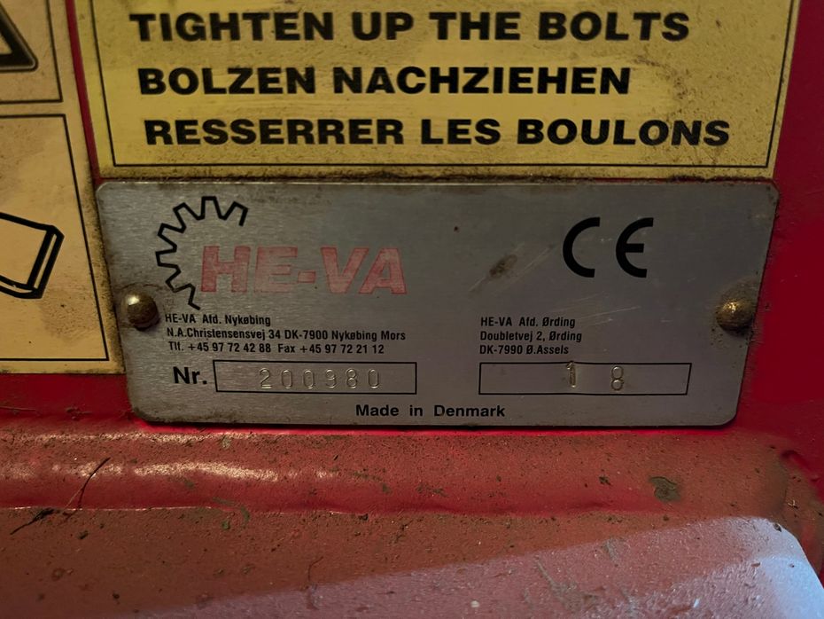 HE-VA Combi Tiller MK I - Jordbearbejdning - Grubbere - 5