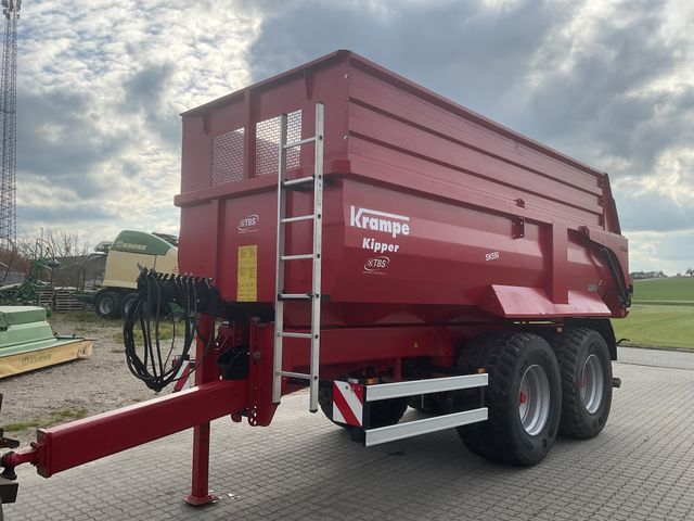 Krampe SK 550 Entreprenørvogn med Hardox kasse