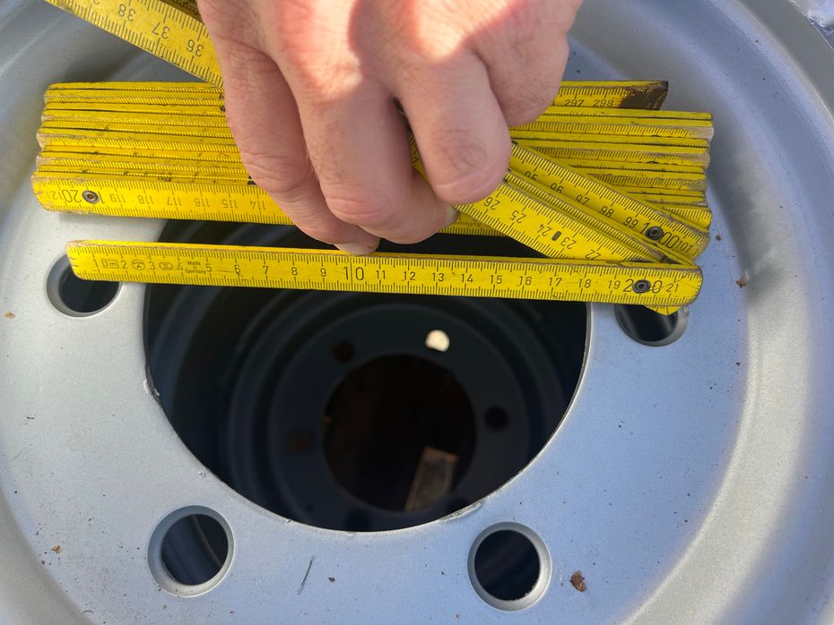 - - - Nye MRL 19.0/45-17 brede hjul til Giant - Minilæsser tilbehør - Komplette hjul - 7