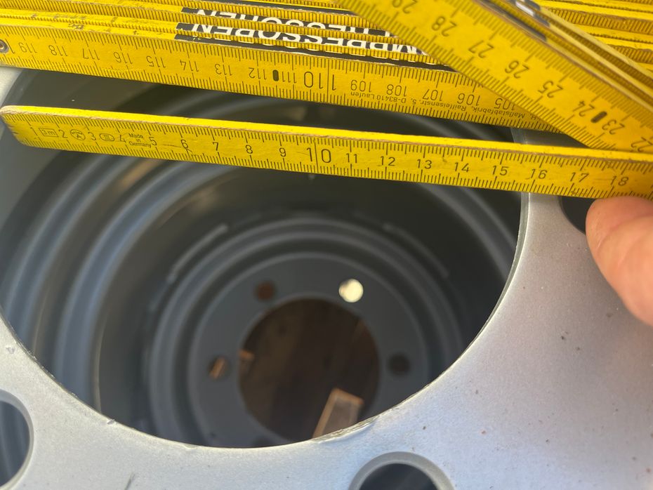 - - - Nye MRL 19.0/45-17 brede hjul til Giant - Minilæsser tilbehør - Komplette hjul - 6