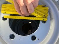 - - - Nye MRL 19.0/45-17 brede hjul til Giant - Minilæsser tilbehør - Komplette hjul - 5