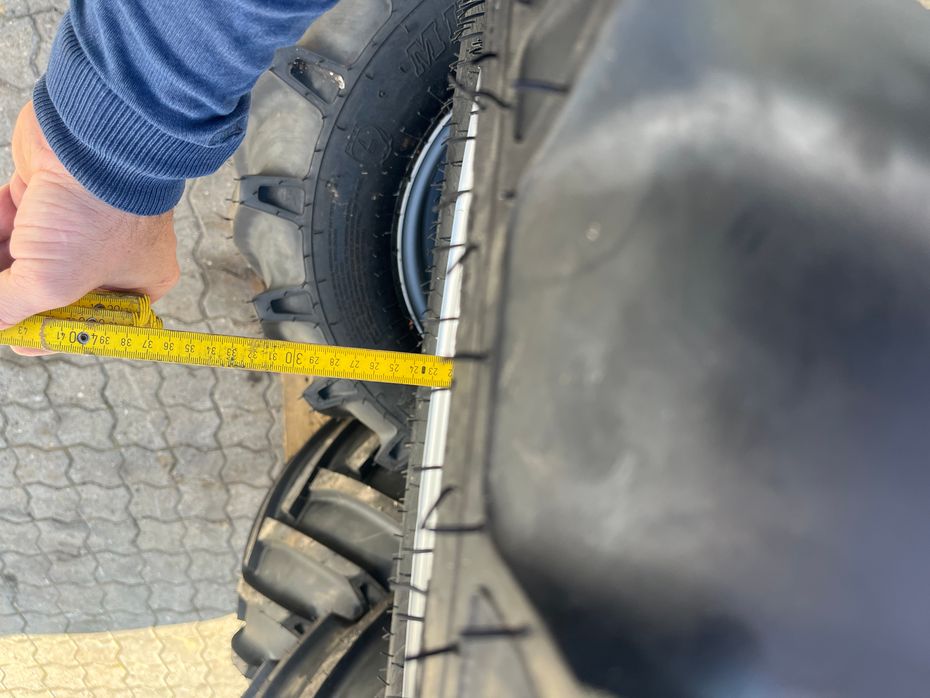 - - - Nye MRL 19.0/45-17 brede hjul til Giant - Minilæsser tilbehør - Komplette hjul - 4