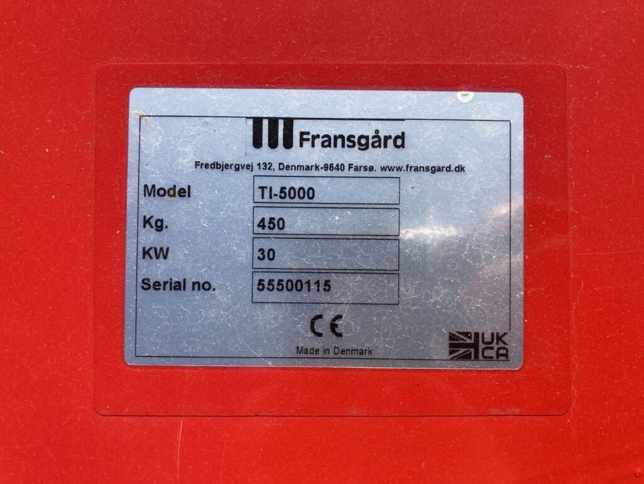 Fransgård TI 5000 - Hø- og halmhåndtering - River og vendere - 6