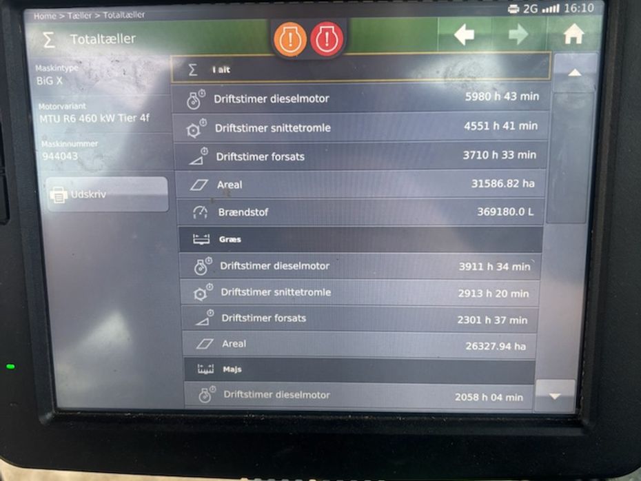 KRONE Big X 630 bigx 630 - Høstmaskiner - Selvkørende finsnittere - 9