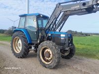 Ford New Holland 7740 SL DP med Ålø 950 frontlæsser 7740 4WD SL DP - Traktorer - Traktorer 4 wd - 3
