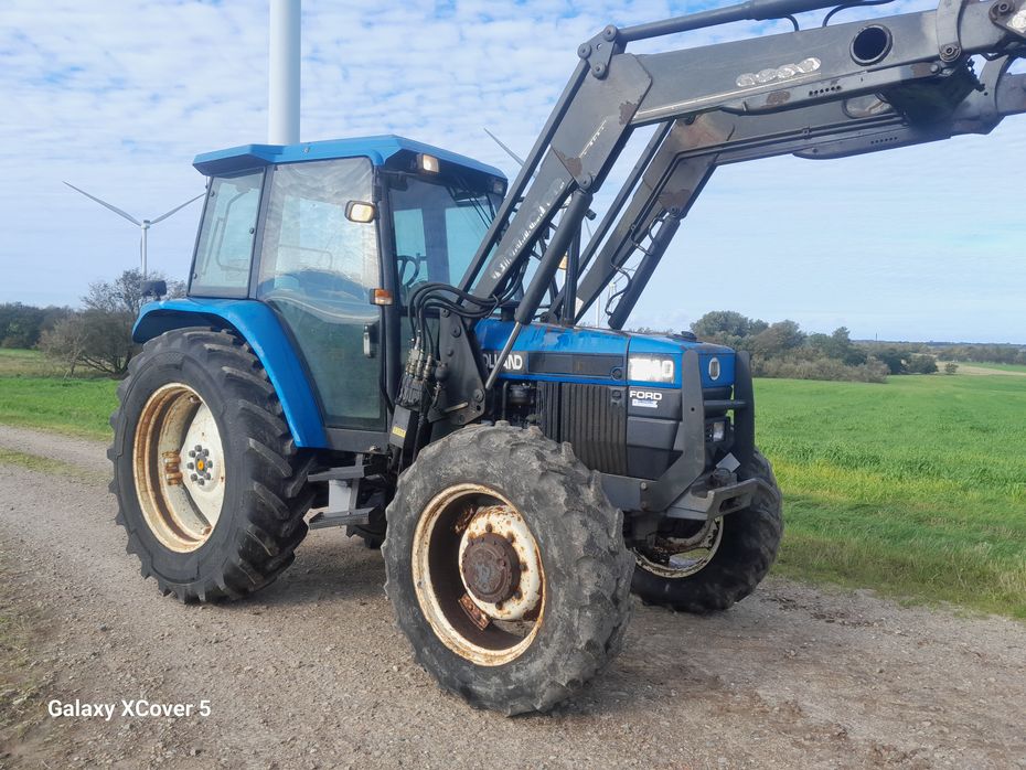 Ford New Holland 7740 SL DP med Ålø 950 frontlæsser 7740 4WD SL DP - Traktorer - Traktorer 4 wd - 3