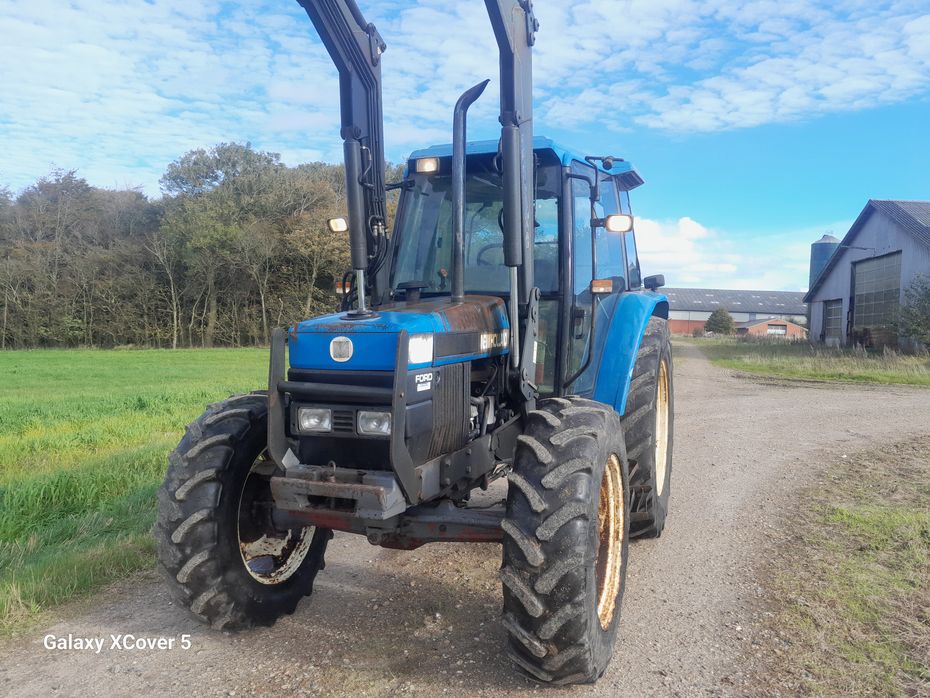Ford New Holland 7740 SL DP med Ålø 950 frontlæsser 7740 4WD SL DP - Traktorer - Traktorer 4 wd - 2