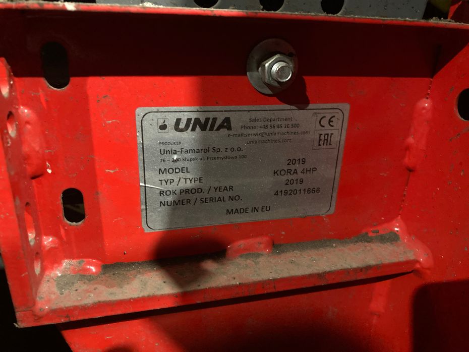 Unia KORA 4HP - Kartoffelmaskiner - Læggere - 9