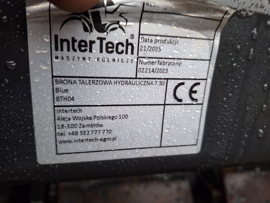 Intertech 7,5 MTR - Gyllemaskiner - Nedfældere til sort jord - 6