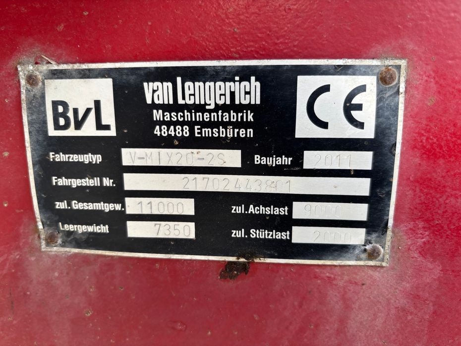 BvL V-Mix 20-2S - Fuldfoderblandere - Fuldfodervogne - 17