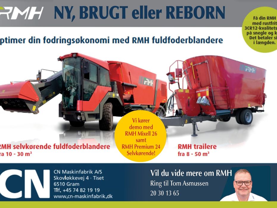 Kongskilde VM-45 Klar til levering. - Fuldfoderblandere - Fuldfodervogne - 24