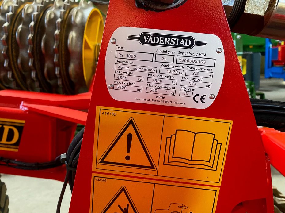 Väderstad REXIUS HD 10,2 m tromle Väderstad REXIUS HD 10,2 m Cambridge tromle - Jordbearbejdning - Tromler - 4