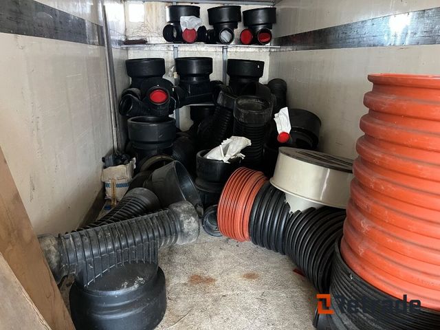 Diverse NYE PVC brønde og rør Forskellige modeller og størrelser