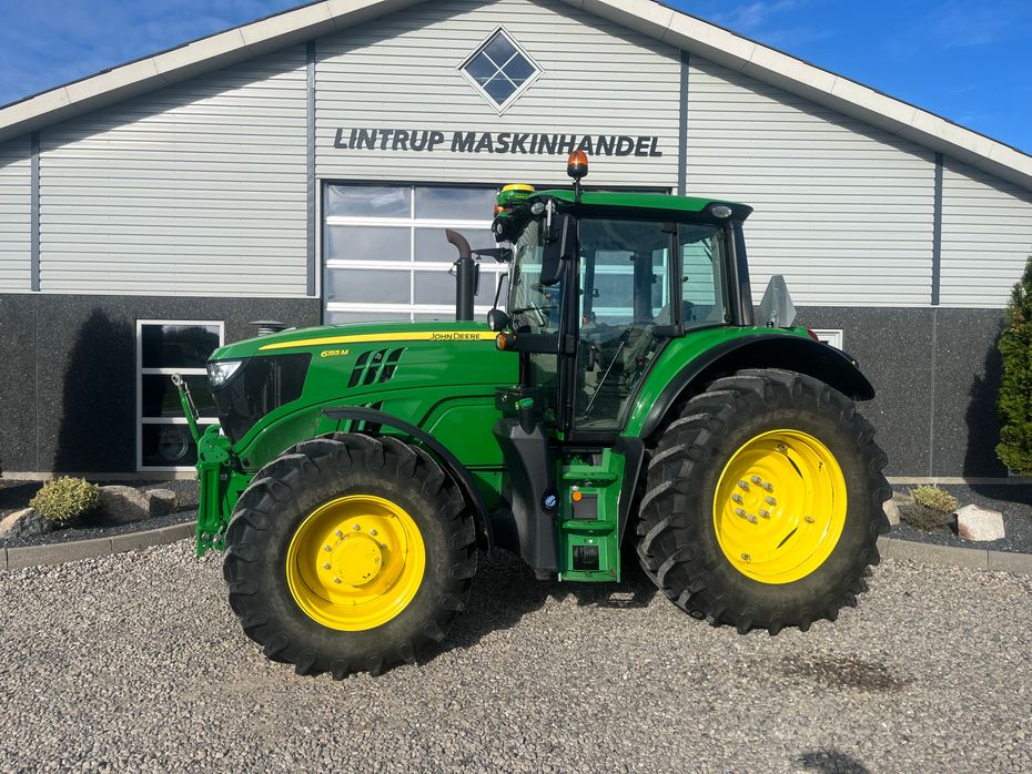 John Deere 6155M KUN 980 timer, med frontlift og evt. GPS - Traktorer - Traktorer 4 wd - 1