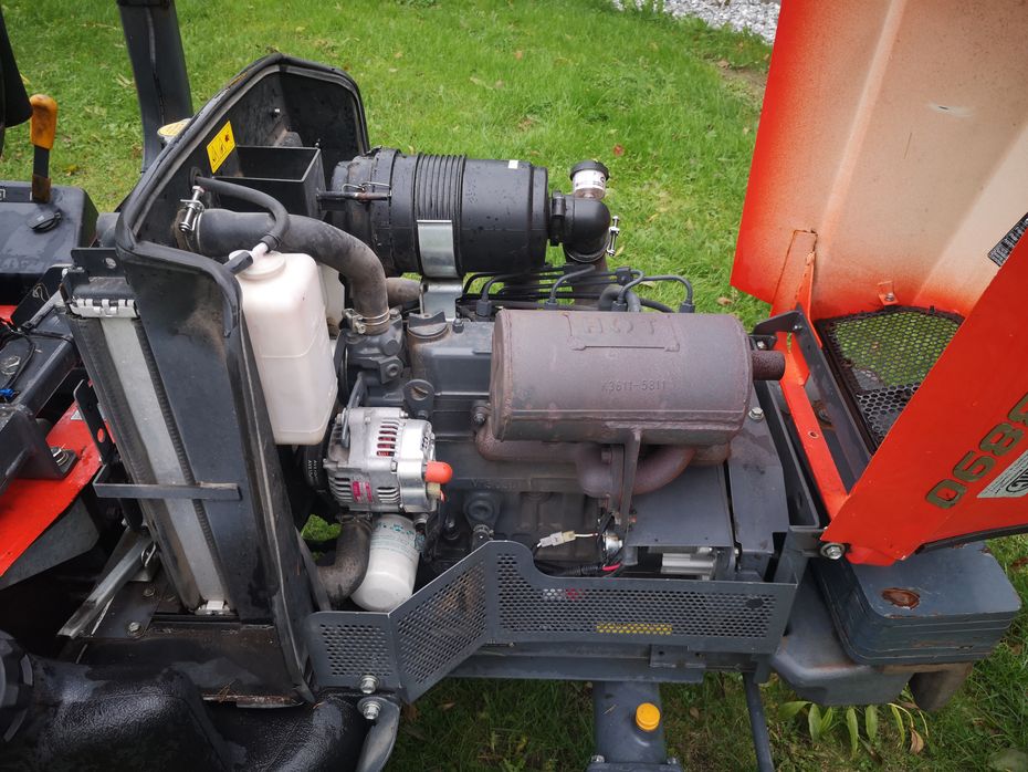 Kubota F3890 med Müthing MU-FM 160 slagleklipper - Redskabsbærere - Baghjulsstyret - 8