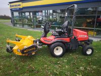 Kubota F3890 med Müthing MU-FM 160 slagleklipper - Redskabsbærere - Baghjulsstyret - 3