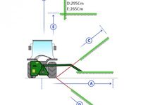 GEO Armklipper Egen hydraulik - inkl hækklipper 180cm - Redskaber - Hækkeklippere - 6